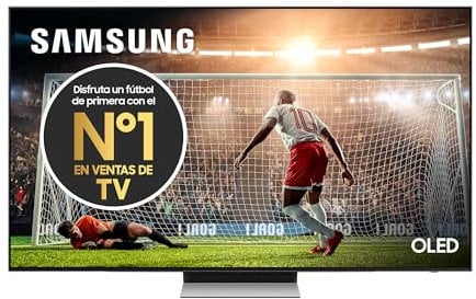 Samsung TV OLED 4K 2024 55S93D Smart TV de 55 con Más Brillo y Contraste, un Sonido de Cine con Q-Symphony, el Mejor Smart TV y GANA Todas Las partidas con Motion Xcelerator 144 Hz