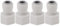 Adaptateur de distributeur de baril de bière en plastique, 4 pièces, adaptateur de distributeur de Machine à bière, adaptateur de distributeur pour Machine à bière (3/8)