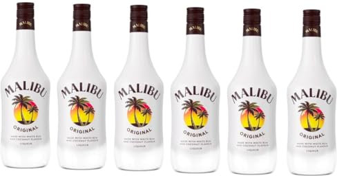 6 Flaschen Malibu Coconut a 0,7l 21% vol. + Space Riegel von Onlineshop Bormann
