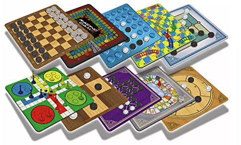 Chad Valley 40 Classic Board Games Bumper Set - Family Fun for 6 Years and Over