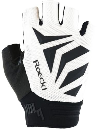 Roeckl Sports Isera 2 Fahrrad Handschuhe kurz weiß/schwarz 2026: Größe: 9.5