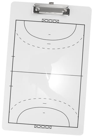 BELLIFFY Klemmbrett Handball Taktikboard Klemmbrett Satz Für Training Und Match Leicht Robust Und Praktisch Mit Doppelseitigem Design