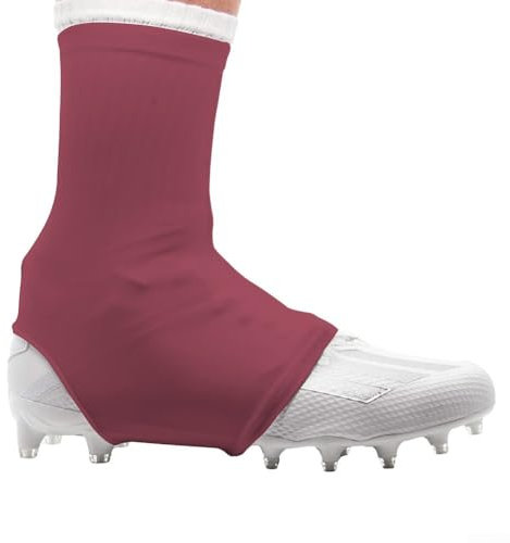 Ghette per tacchetti da calcio per bambini impediscono a sporco ed erba di rovinare le calzature (rosso)