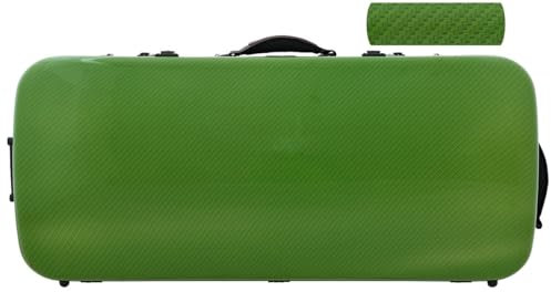 Doppia Custodia per Violino 4/4, Viola 36-43 Fiberglass Hybrid Special Verde M-case