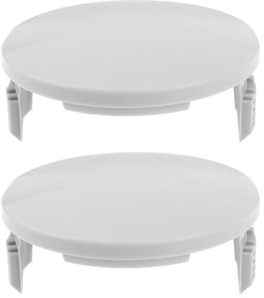OTOTEC 2x Couvercles de Bobine de Tondeuse à Gazon Compatible avec WOLF Garten GTE840 GT845 GTE845 GTE850 ALM GTB36 GT-F10 731-09504 RAC122 Compatible avec Coupe-herbe Ryobi RLT4027