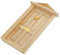 Vaguelly Wooden Fairy Garden Cabin Door Miniature Dolls House Door Furniture 1:12 Scale Miniature Do