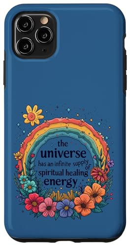Universum Spiritual Healing Energy Vibration Hülle für iPhone 11 Pro Max