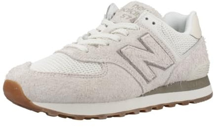 New Balance Damen 574 Sneaker, Mineral Natürlich, 38 EU