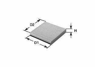 Clean Filters NC2373 Filter, Innenraumluft
