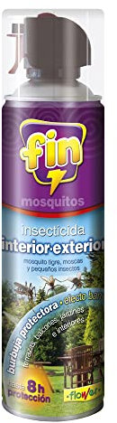 Flower Fin Mosquitos Interior y Exterior, 650 cc