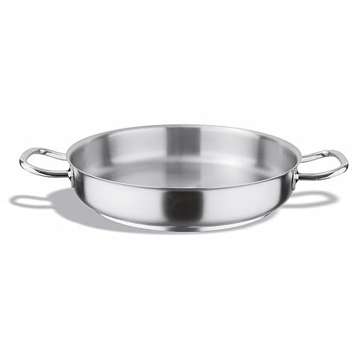PAELLERA INOX 18/10 DE 35 CM SIN TAPA