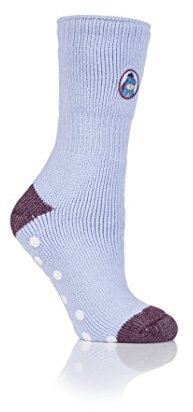HEAT HOLDERS Ladies 1 Pair SockShop Disney's Eeyore Slipper Socks - Lilac 4-8