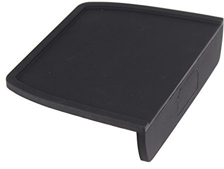 Belinlen Food Grade Silicone Rubber Coffee Espresso Tamping Mat with Corner Edge (Black, 8 inch x 5.8 inch)