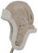 Sterkowski Bomber Aviatormütze | Hochwertige Lamfell Wintermütze | Pilotenmütze Ushanka Herren & Damen - Flieger Cap 57 cm Beige