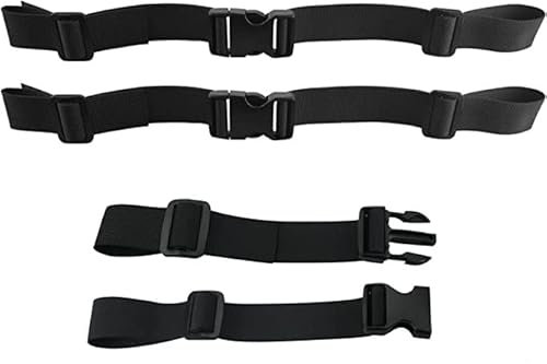 QLWNWQAD 2 Stück Verstellbarer Brustgurt Rucksack Schwarz Gurtband Rucksack Rucksackriemen Schnellverschluss Rucksackgurt zum Jogging Wandern Allzweck Gurt für Reise Kletter Schultasche Schulranzen