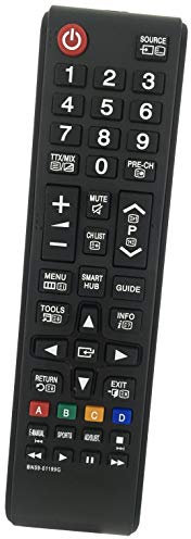 BELIFE® Ersatz Fernbedienung passend für Samsung UE55JU6000 | UE55JU6000W | UE55JU6050 | UE55JU6050U | UE55JU6070 | UE55JU6075