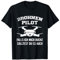 Drohne Fliegen Drohnenpilot Lustiges Drohnen Spruch T-Shirt