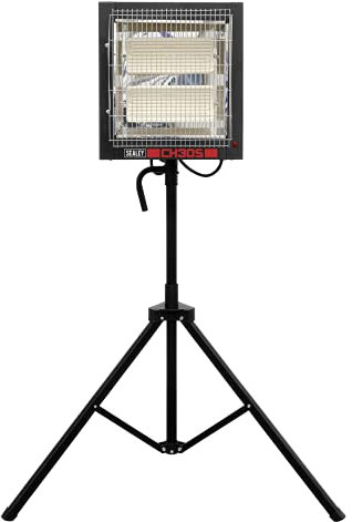 Sealey Ceramic Heater with Tripod Stand 1.4/2.8kW 230V - CH30S