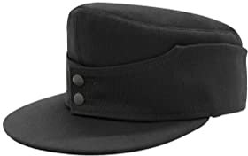 Militaryharbor Panzer Elite EM Black Gabardine M43 Field cap-M (58-59)