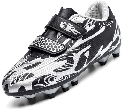 Unitysow Fußballschuhe Jungen Professionelle Fussballschuhe Kinder Athletics Trainingsschuhe Sportschuhe Mädchen Outdoor Spikes Football Schuhe