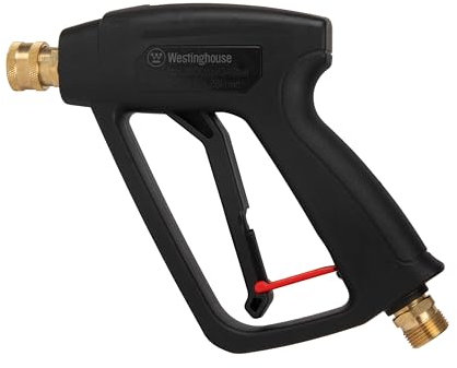 Westinghouse PWSG - Pistola de Lavado a presión Corta 3600 PSI, Conector M22, Color Negro