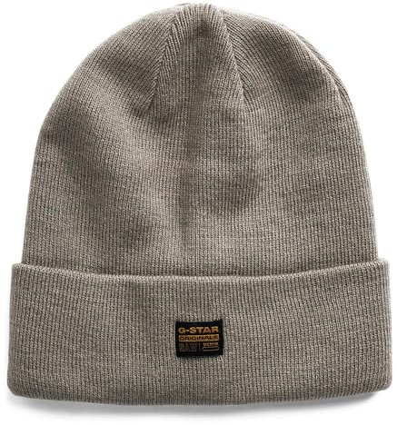 G-Star Herren Effo Long Beanie Hat, Grau (Elephant Skin D16624-C754-G106), Einheitsgröße EU