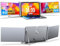 YUTOO Estensore triplo per schermo portatile, [solo 1 cavo per collegare] [16:10], display IPS FHD 1200P, estensore schermo monitor laptop, per Windows, MacOS, 14 per 15-17,3