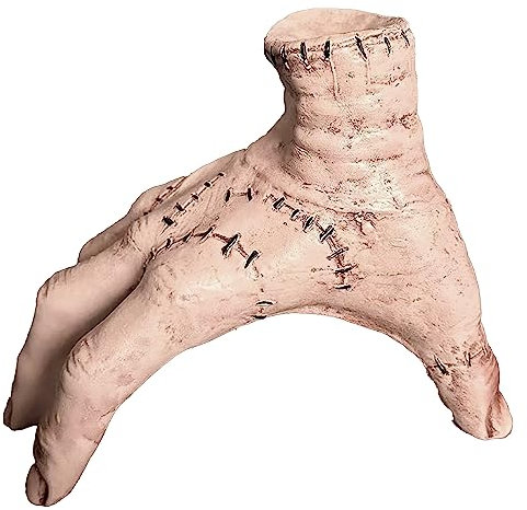 Thing Hand | Addams Family | Mittwoch | Kostüm und Partyzubehör | Gruselige Hand aus Latex für Halloween-Dekoration | 100% Fun Geschenkidee | OriginalCup®.