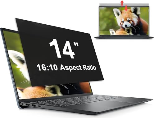 Mamol Filtro de privacidad de 14 pulgadas,16:10,filtros de pantalla para ordenador portátil compatible con HP/Dell/Acer/Lenovo/Thinkpad/Samsung/ASUS,Desmontable Anti-Luz Azul Protección Pantalla PC