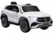 HOMCOM Kinder Elektroauto 12V Mercedes-Benz EQA Elektrofahrzeuge mit Fernbedienung, Kinderauto mit MP3-Player, Scheinwerfer, Tragebarer Batterie, 3-8 km/h, für 3-8 Jahre Kinder, Weiß