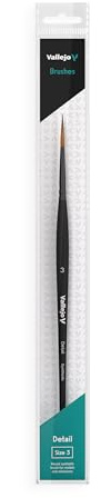 Vallejo Detail B02003 Round Synthetic Brush No.3