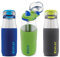 slamtech Zulu Kids Drinking Water Bottles 511ml Blue, Green & Grey Sold 3 Pack