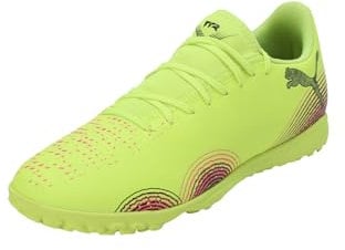 PUMA Unisex Future 8 Play TT Soccer Shoe, Yellow Alert Black-Sun Struck, 11 UK