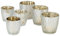 Boltze Windlicht Patty Antiksilber Gold 3 sortierte Varianten à 2 Stück entspricht 1 Set 7-9 cm Kerze Skandinavisch