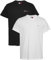 Tommy Jeans TJM Slim 2PACK Mix TEE EXT S/S T-Shirt Men's, Multi (Ecru/Black), M