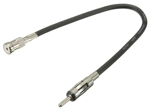 Adattatore per antenna per autoradio, cavo adattatore per antenna - Connettore antenna per auto,Connettore per antenna autoradio, connettore cavo DIN maschio a femmina ISO per radio