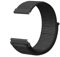 Qinsky Nylon Ersatzarmband,Klett Ersatzband Uhrenarmband 22mm Fabric Nylon Uhrenarmbänder Schnellverschluss Armband Elastisch Aatmungsaktive Uhrenarmbänder für Männer Frauen (22MM)