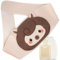 Fesaizwi Wärmflaschengürtel, 3in1 Wärmflasche Gürtel 1L Wärmflasche mit Bezug, Wärmeflasche Wärme Tier Hot Water Bottle Perfekt für Rücken, Bauch und Nacken (Alpaca)