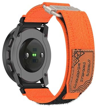 DINGK Armband Kompatibel für Suunto Ocean Uhrenarmband Gewebtes Nylon Sportarmband für Suunto Ocean Armband für Damen Herren Atmungsaktiv Ersatzarmband Kompatibel mit Suunto Ocean (4)