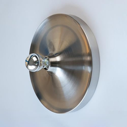 YFMYY Bunte Scheiben-Wandleuchte, mittelalterliche Wandbeleuchtung im Bauhaus-Stil, E27-Fassung, Eisen-Kunst-Wandleuchte in Scheibenform, Wand-Deckenleuchte für den Innenbereich, für Schlafzimmer