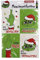 M.Kritzinger's Weihnachtsaufkleber Flaschensticker Festtags-Muffel, 29x20cm, 4er Set