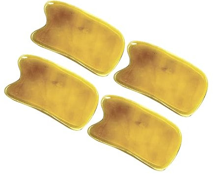 COLLBATH Lot De 4 Plaques De Massage Outil De Massage Manuel Appareil Corporel Pour Le Visage Le Cou Le Les Pieds Aléatoire