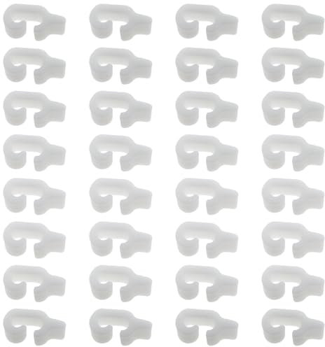 safycaby 32 PCS Cat Cage Door Buckle Lock Pet Cage Door Lock Snap-Type Detachable Connector Clamp Fence Fastener for Dog and Cat Carrier