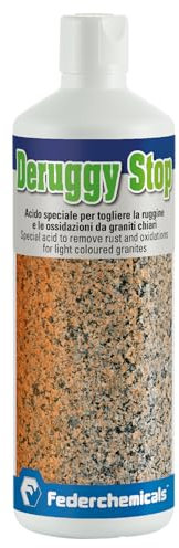 Rimuovi ruggine e ossidazioni da graniti chiari DERUGGY-STOP LT.1 Federchemicals