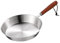 Mini Edelstahlpfanne Klein | Ø 12/16 cm | Pfanne Induktion,Pfanne Edelstahl Unbeschichtet, Induktion, Bratpfanne ideal für kleine Portionen oder Singlehaushalte (16cm)
