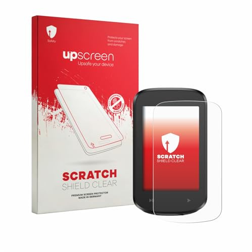 upscreen Schutzfolie für igpsport BSC100MAX – Made in Germany, Kristall-klar, Kratzschutz, Anti-Fingerprint