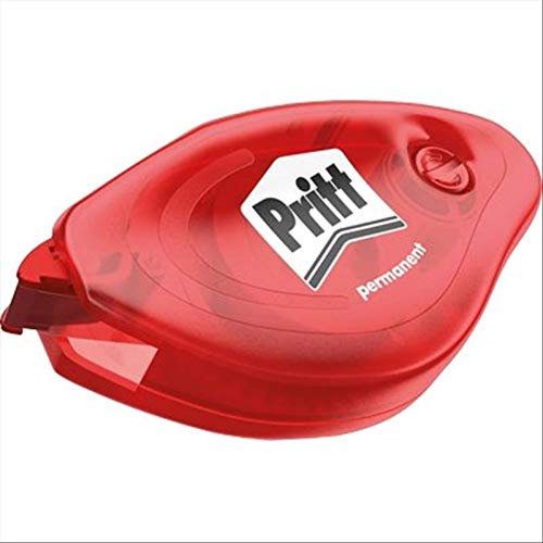 Pritt Came Back Roller Compact Permanente 8.4 mm x 8,5 m (CONF. 10) – selbstklebend und Klebstoffen (rot)