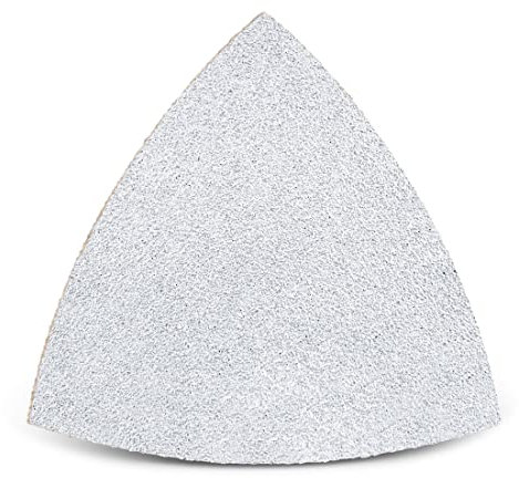 MENZER White Klett-Schleifblätter, 82 mm, f. Deltaschleifer, Normalkorund (50 Stk.) K320