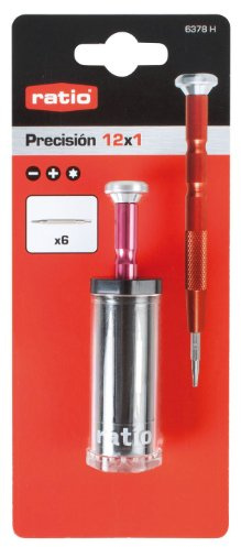 Ratio 6378H - Destornillador Precisión 12En1 Rati
