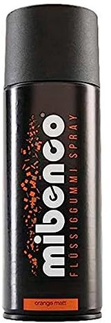 Mibenco Flüssiggummi Spray / Sprühfolie Orange Matt 400 ml